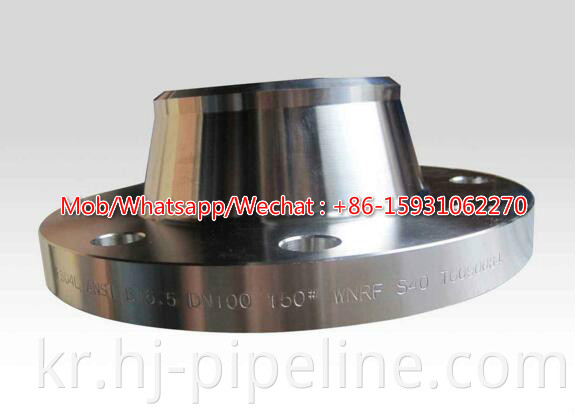 SCH40 weld neck flange